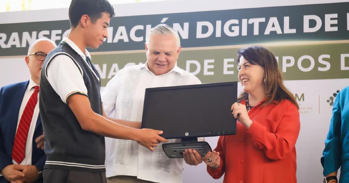 Impulsa gobierno de Morelos la transformación digital en escuelas ...
