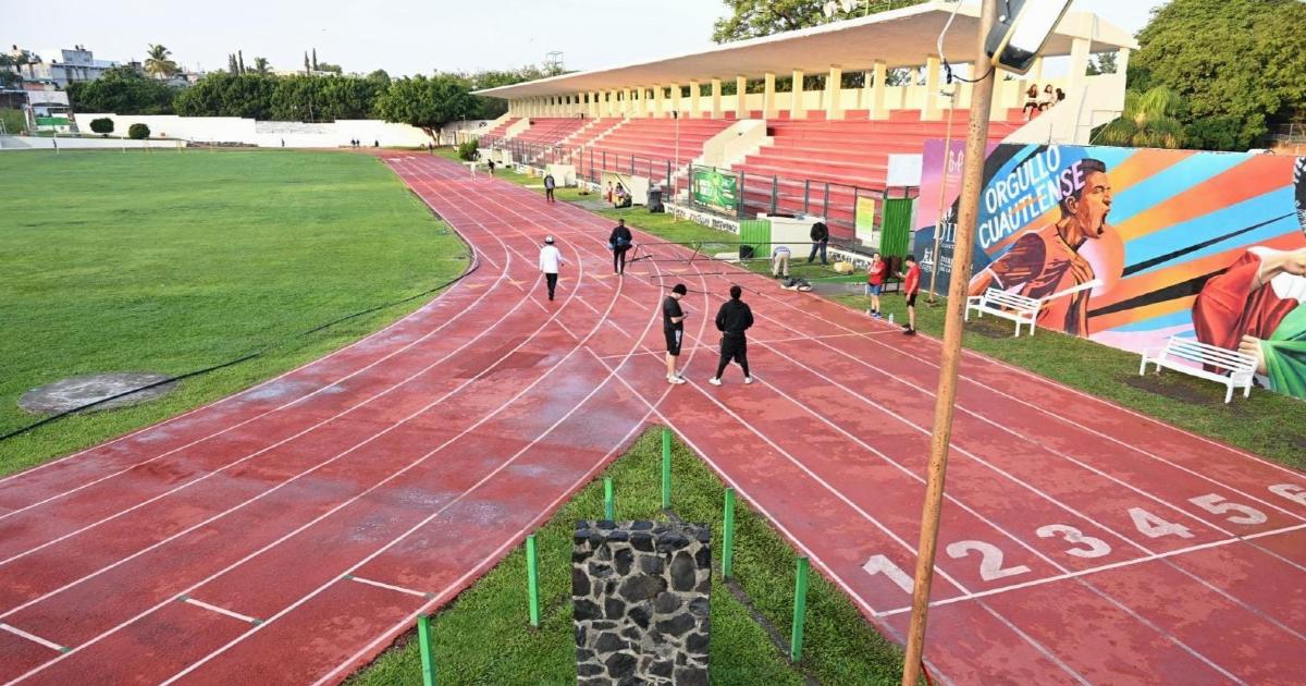 Inauguran pista de atletismo y auditorio en la unidad deportiva ...