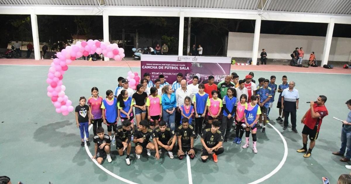 Inauguran rehabilitación de la cancha de Fútbol Sala en la unidad ...