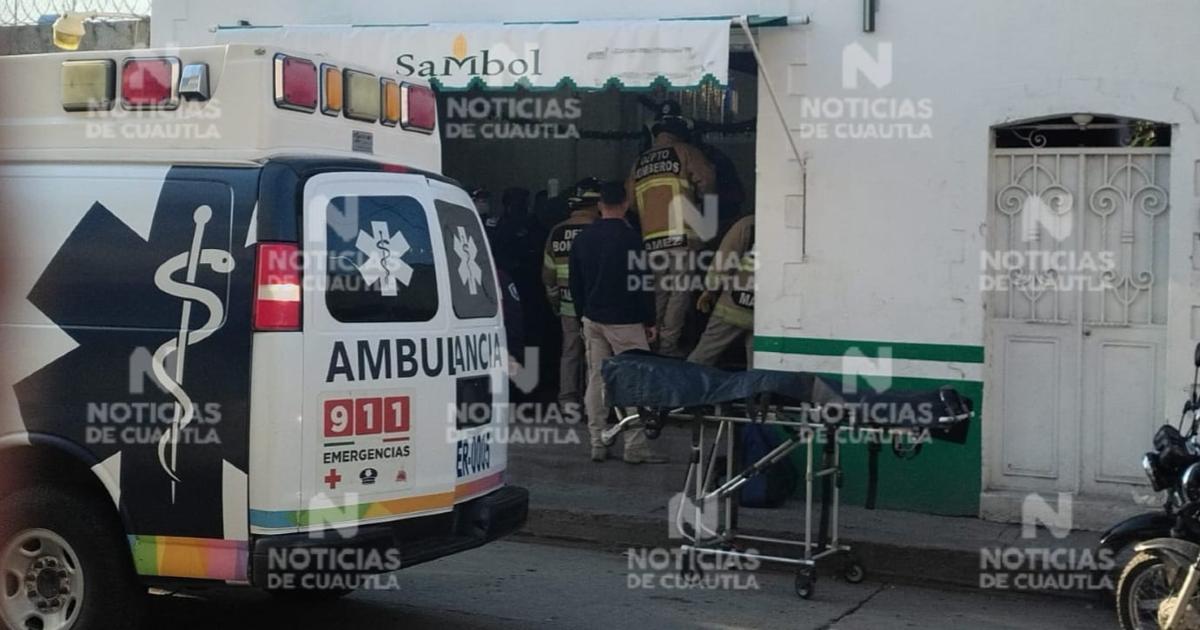 Queda prensado brazo de trabajador en molino en tortillería en el ...