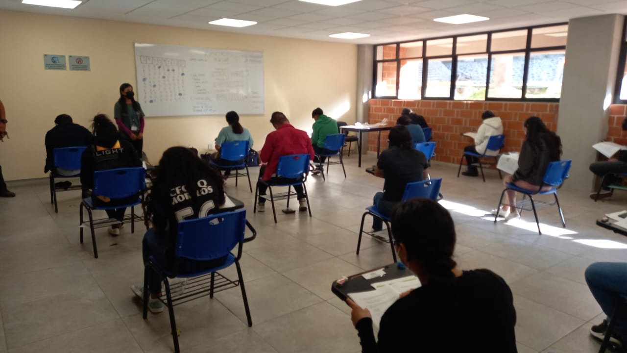 Sin incidentes aplicación de examen  a la UAEM