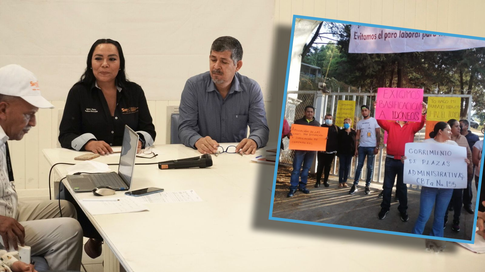 En paro indefinido en CBTA´s, CBTIS y CECATI