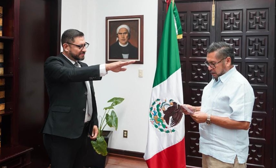 Nombran a José Israel Calderón Reyes nuevo subsecretario de gobierno