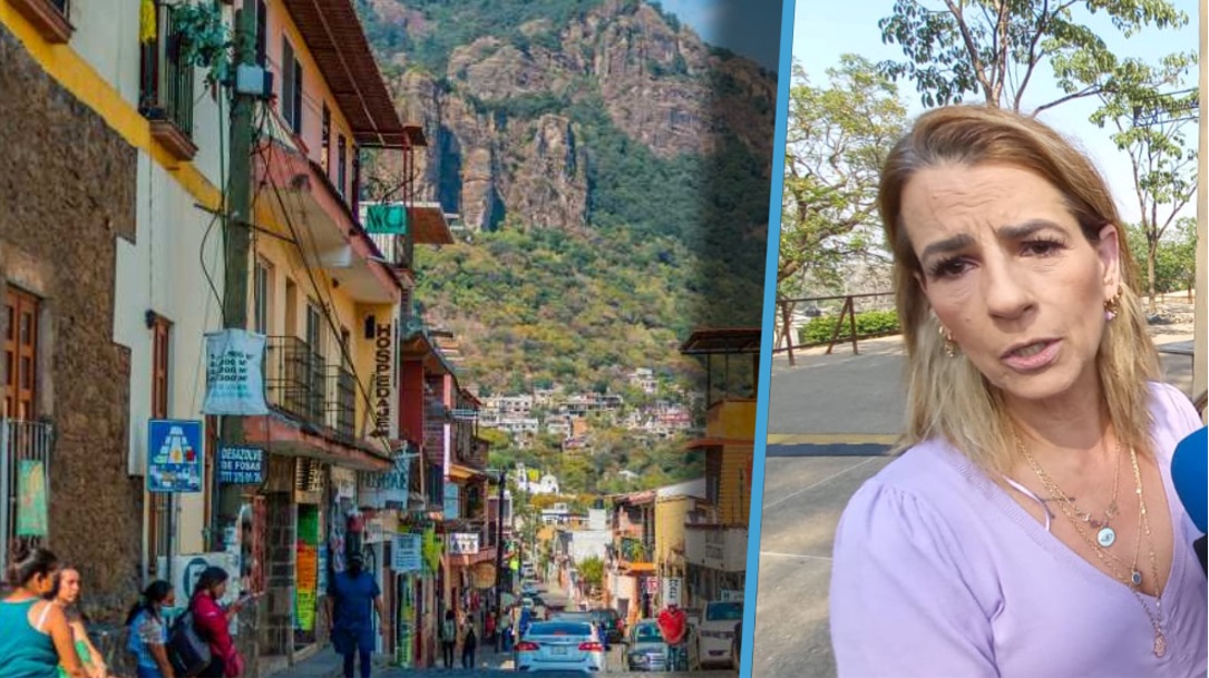 Baja el número de turistas a Tepoztlán por cierre del Tepozteco