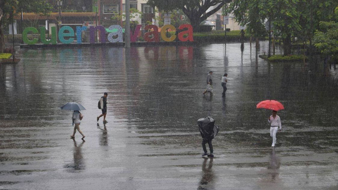 Se esperan lluvias durante fin de semana en Morelos