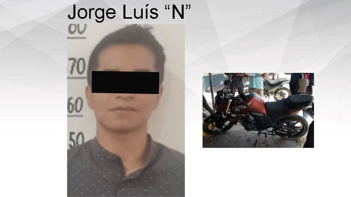 Detienen a un hombre con moto robada en Cuautla