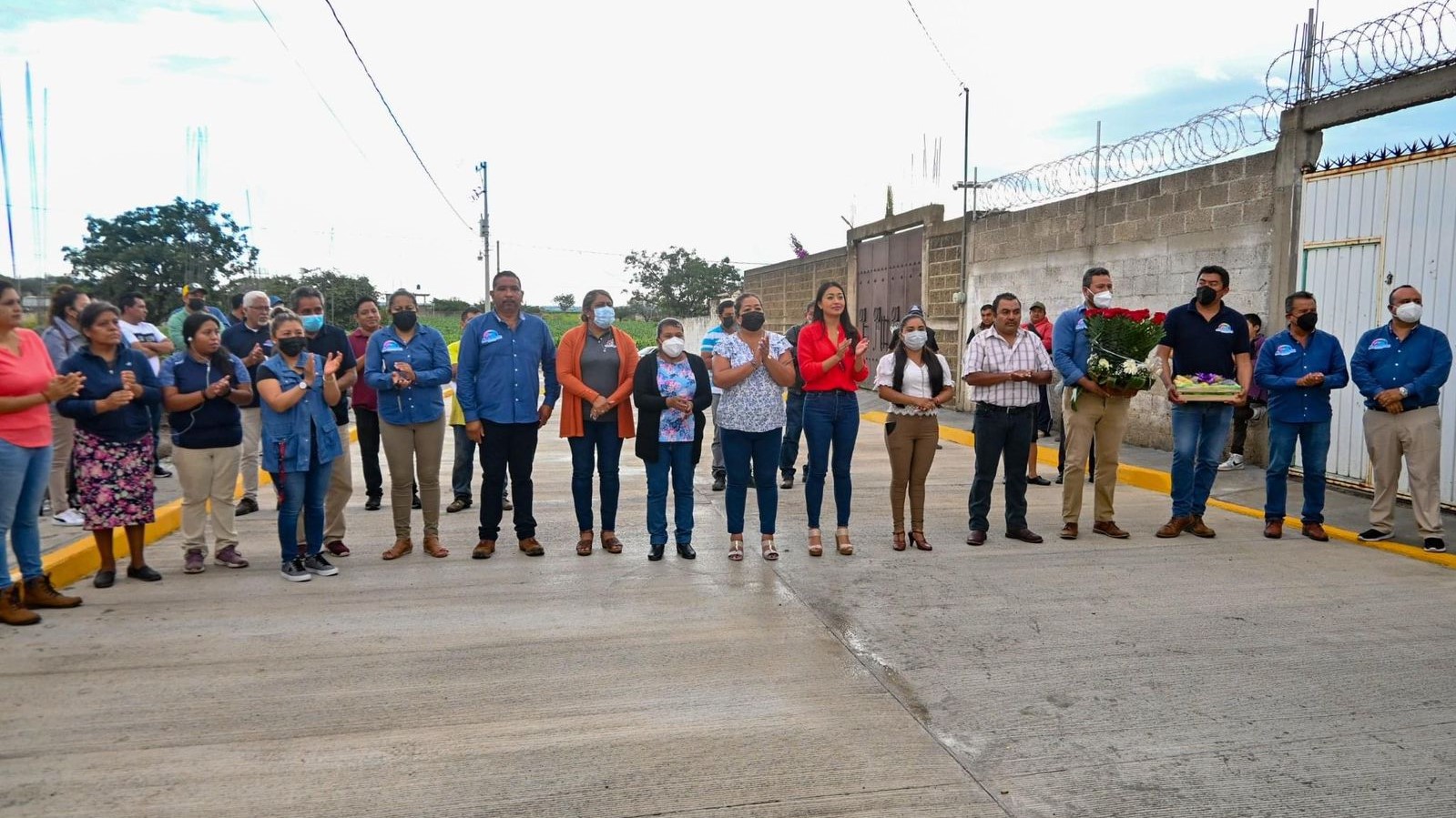 Inauguran obra en Cerritos de Atlatlahucan