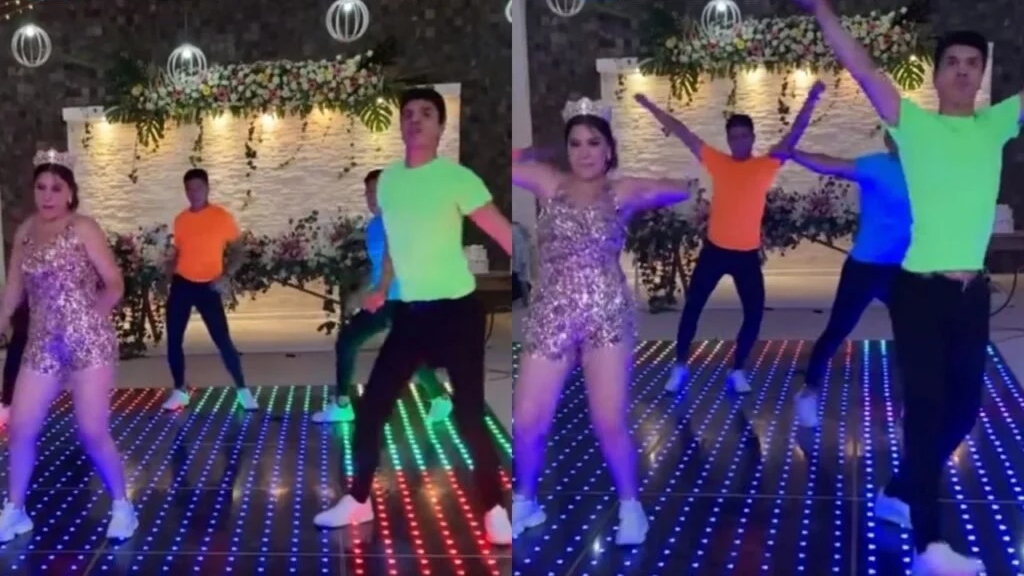 Chambelán opaca a quinceañera y se lleva el baile