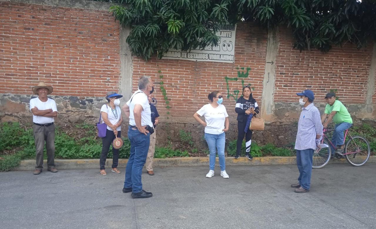 Atiende prevención del delito solicitudes de vecinos de la colonia Postal en Cuautla
