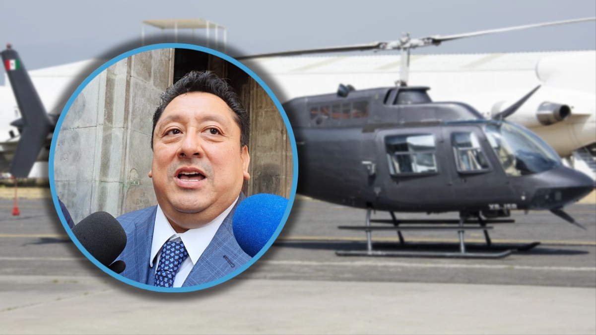 Investiga FGE relación secuestro y robo de helicóptero en la CDMX