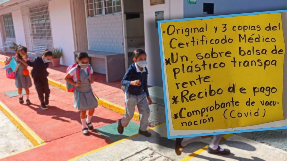 Piden de manera opcional certificado de vacunación contra COVID en escuelas
