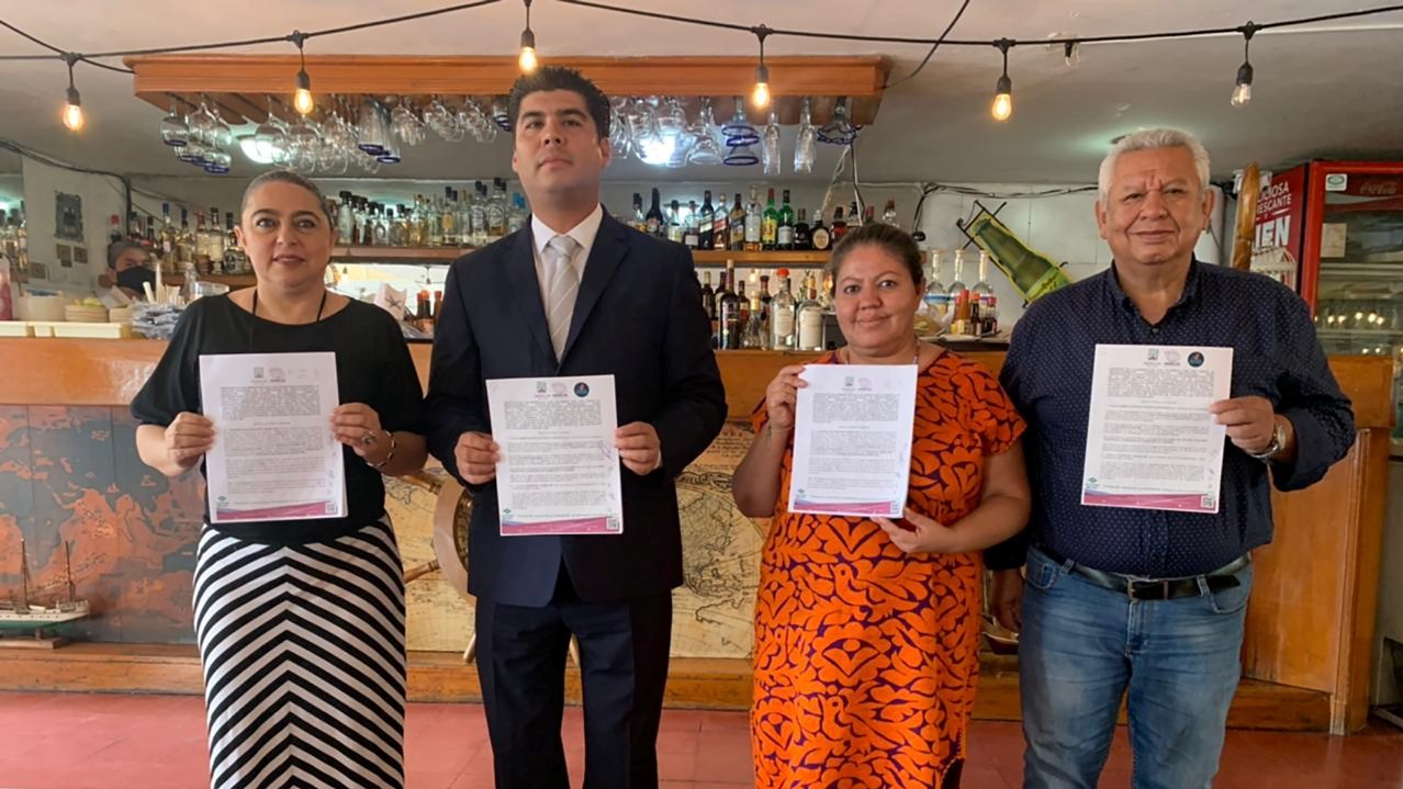Firman convenio de colaboración conalep Morelos y canirac