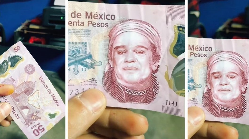 Alerta Banco de México: circulan billetes de 50 pesos con la cara de Juan Gabriel 