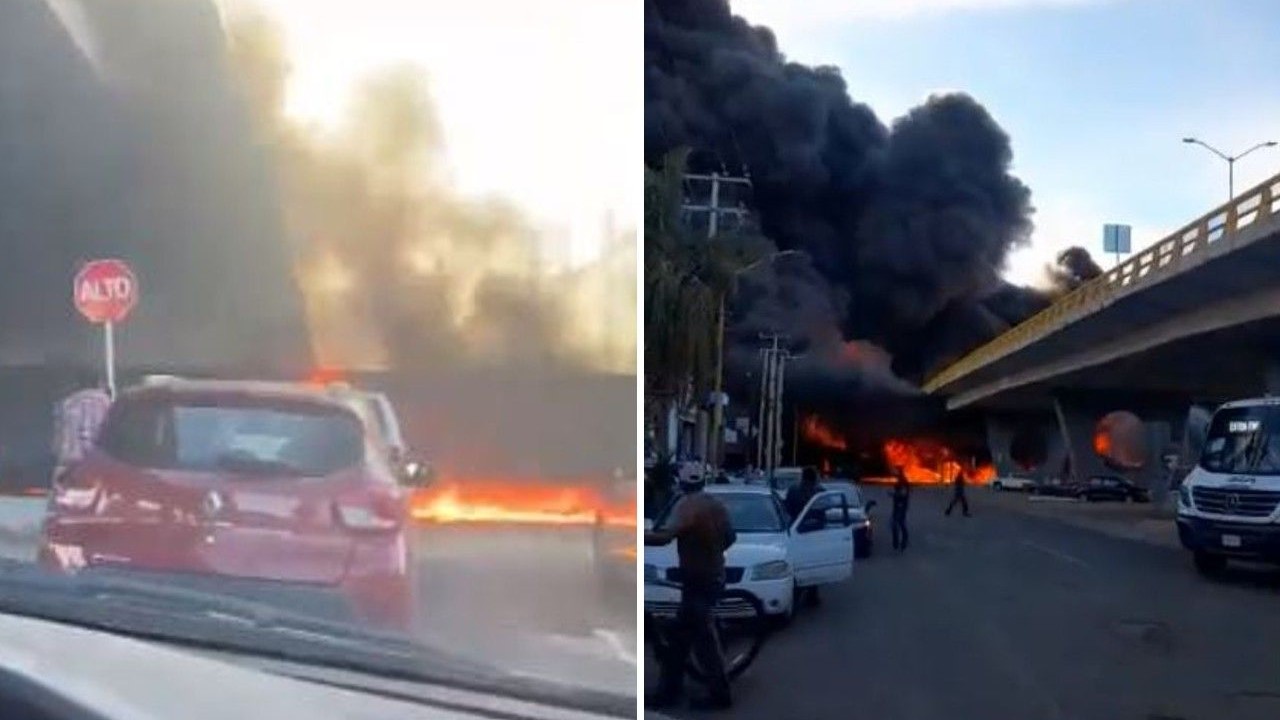 Tren chocó contra una pipa en Aguascalientes y hay miles de evacuados