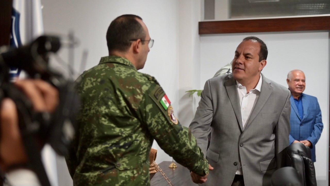 Encabeza Cuauhtémoc Blanco sesión de la Mesa para la Construcción de la Paz en Morelos