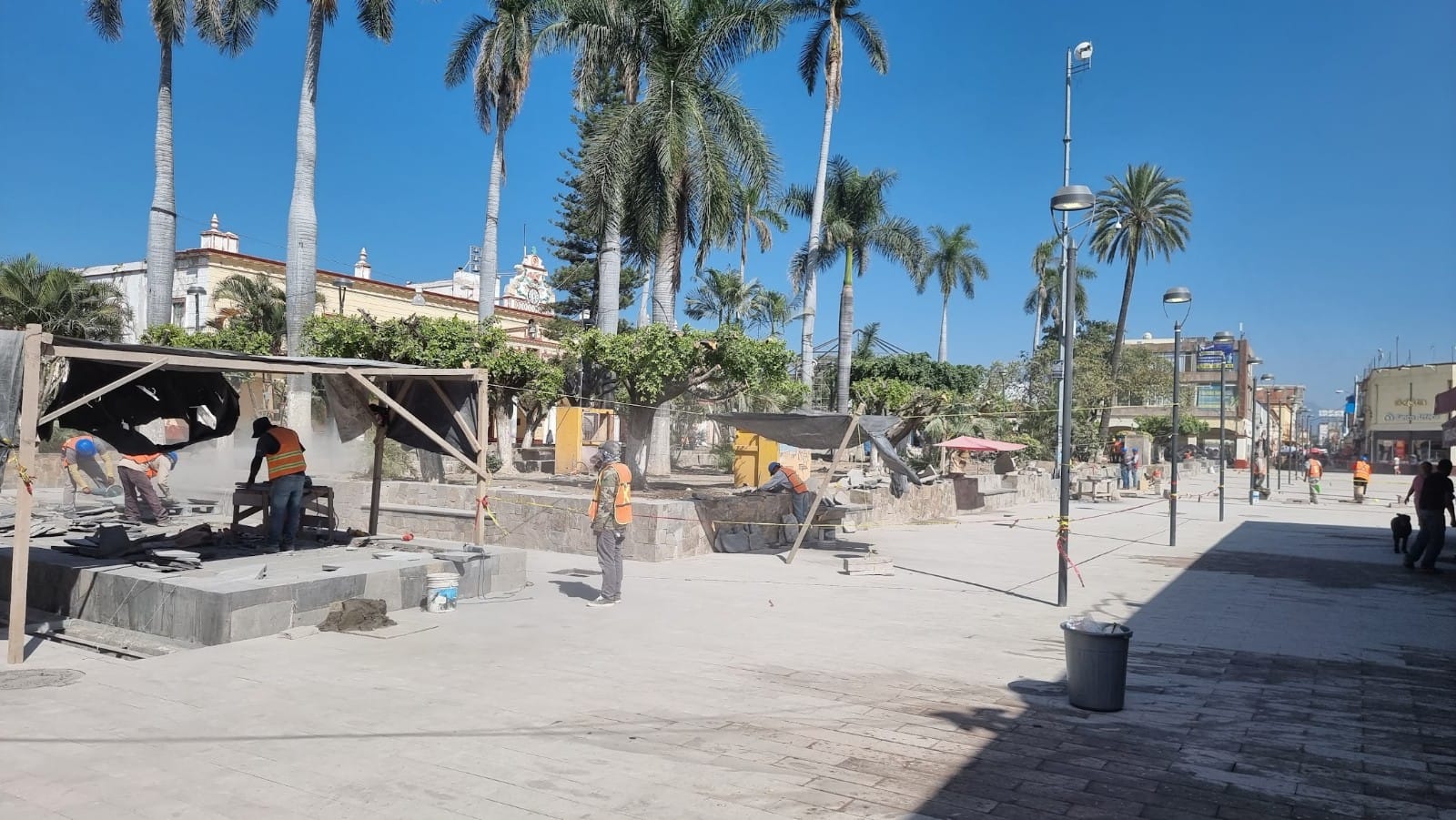 No cumplirá SEDATU con la fecha de entrega de remodelación del Zócalo de Cuautla.
