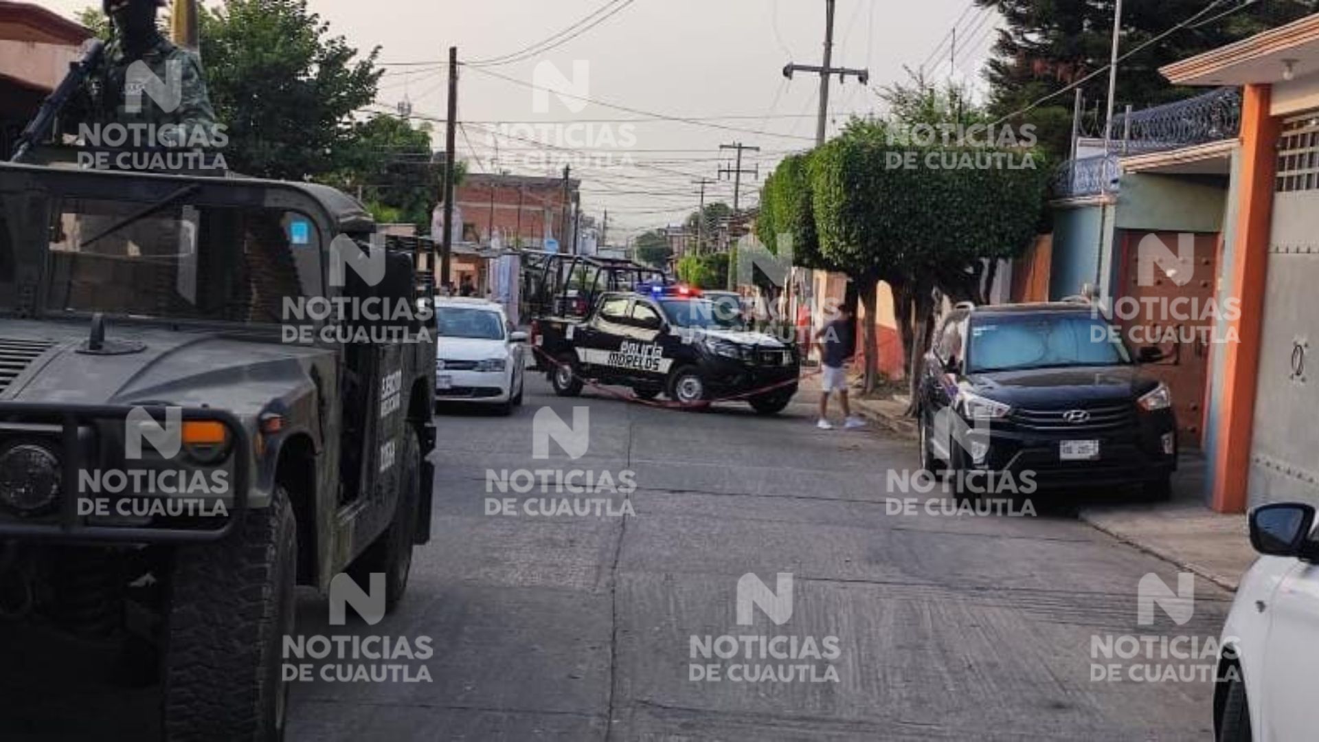 Sujetos armados balean domicilio en la colonia Año de Juárez en Cuautla