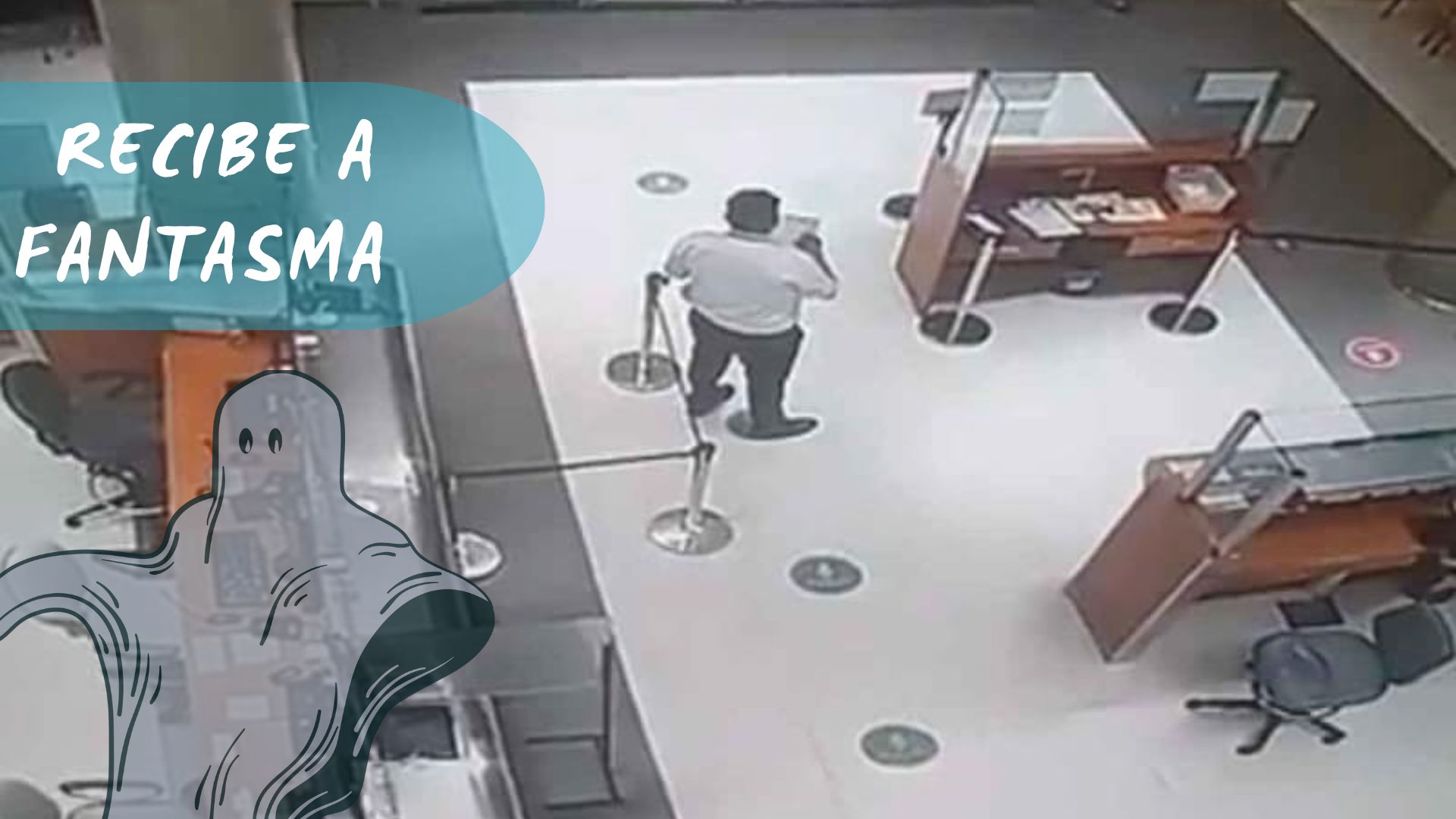 Atiende guardia de seguridad a un fantasma en hospital