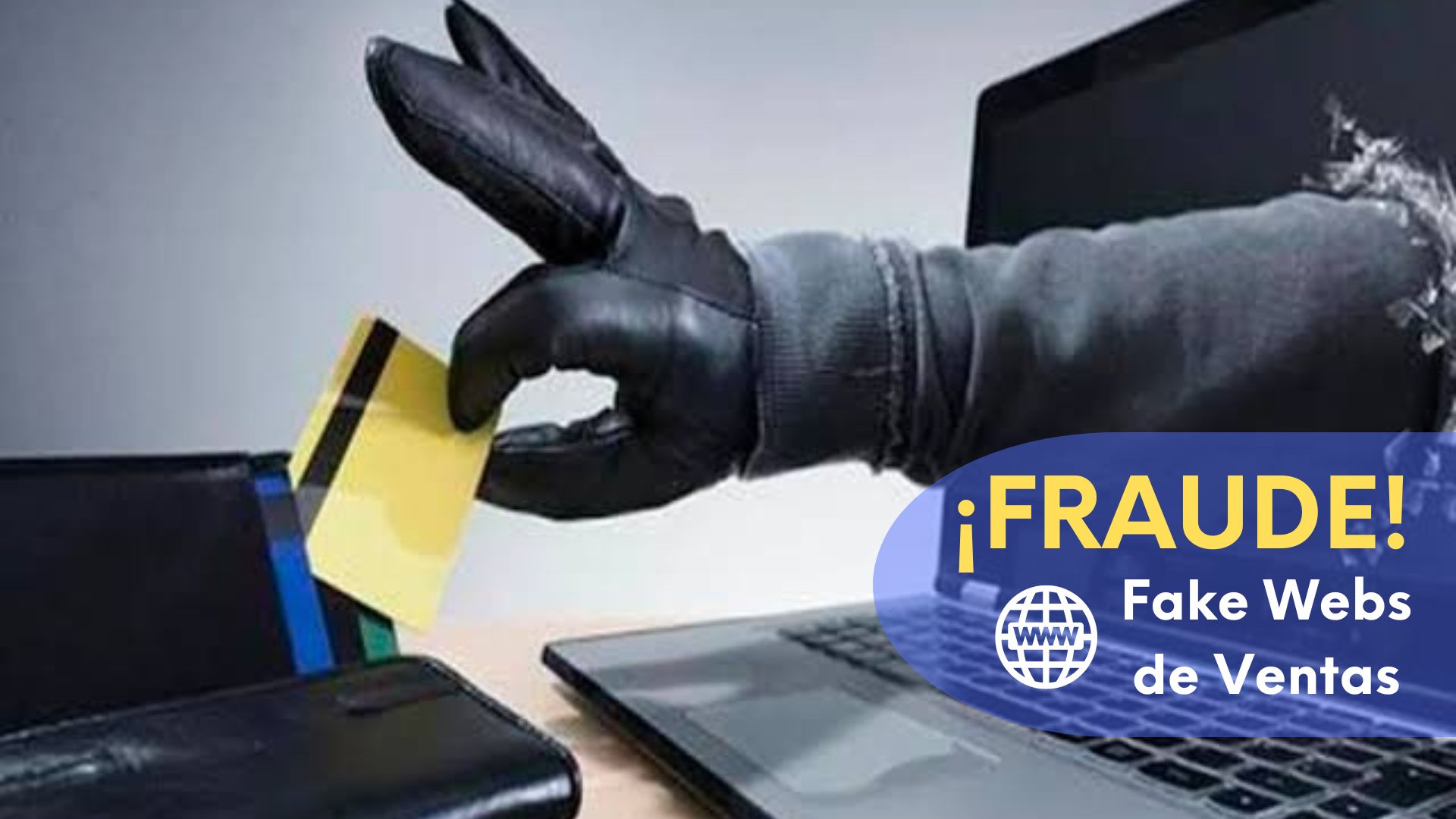 En el mes de diciembre aumenta la aparición de tiendas falsas y estafas de compras en línea