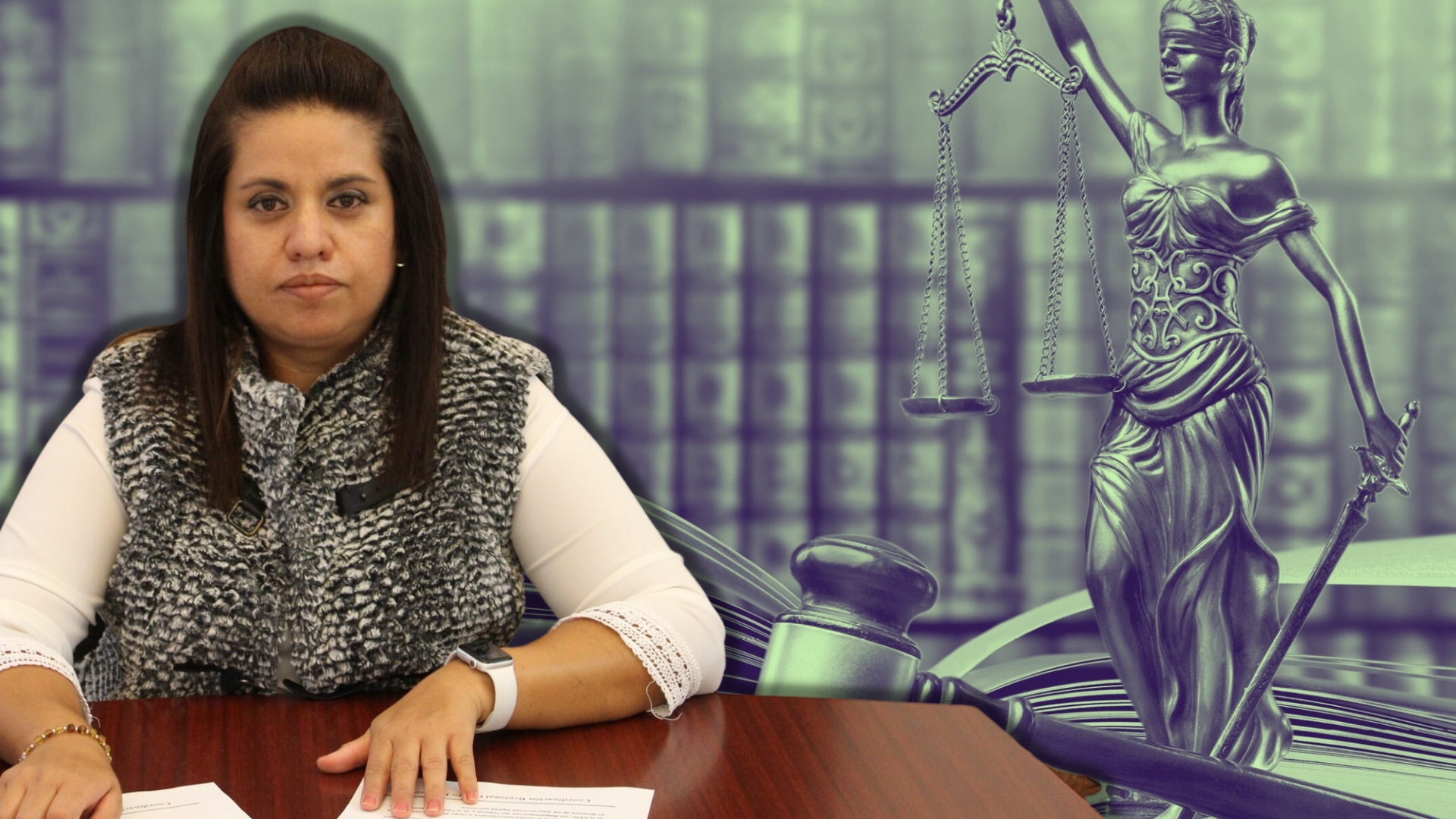 Se ampara ex auditora América López