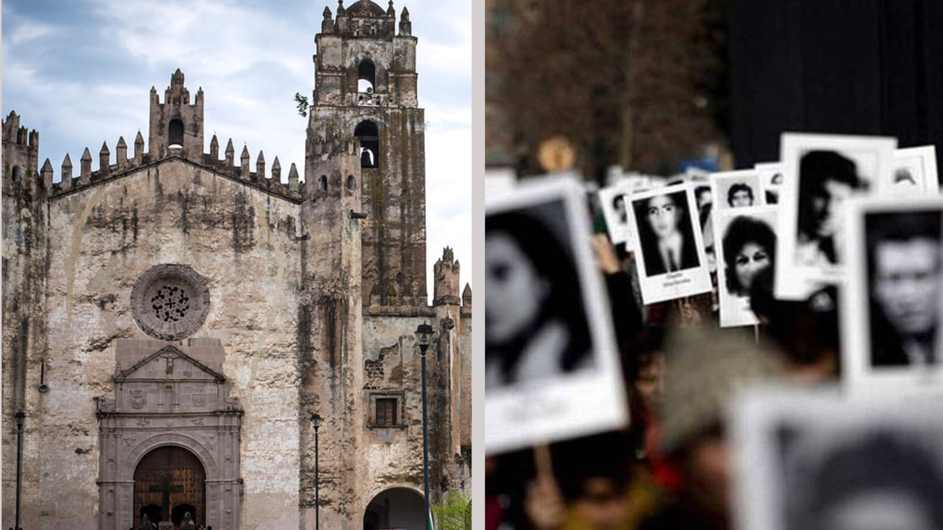 Desde las iglesias difunden ficha de desaparecidos