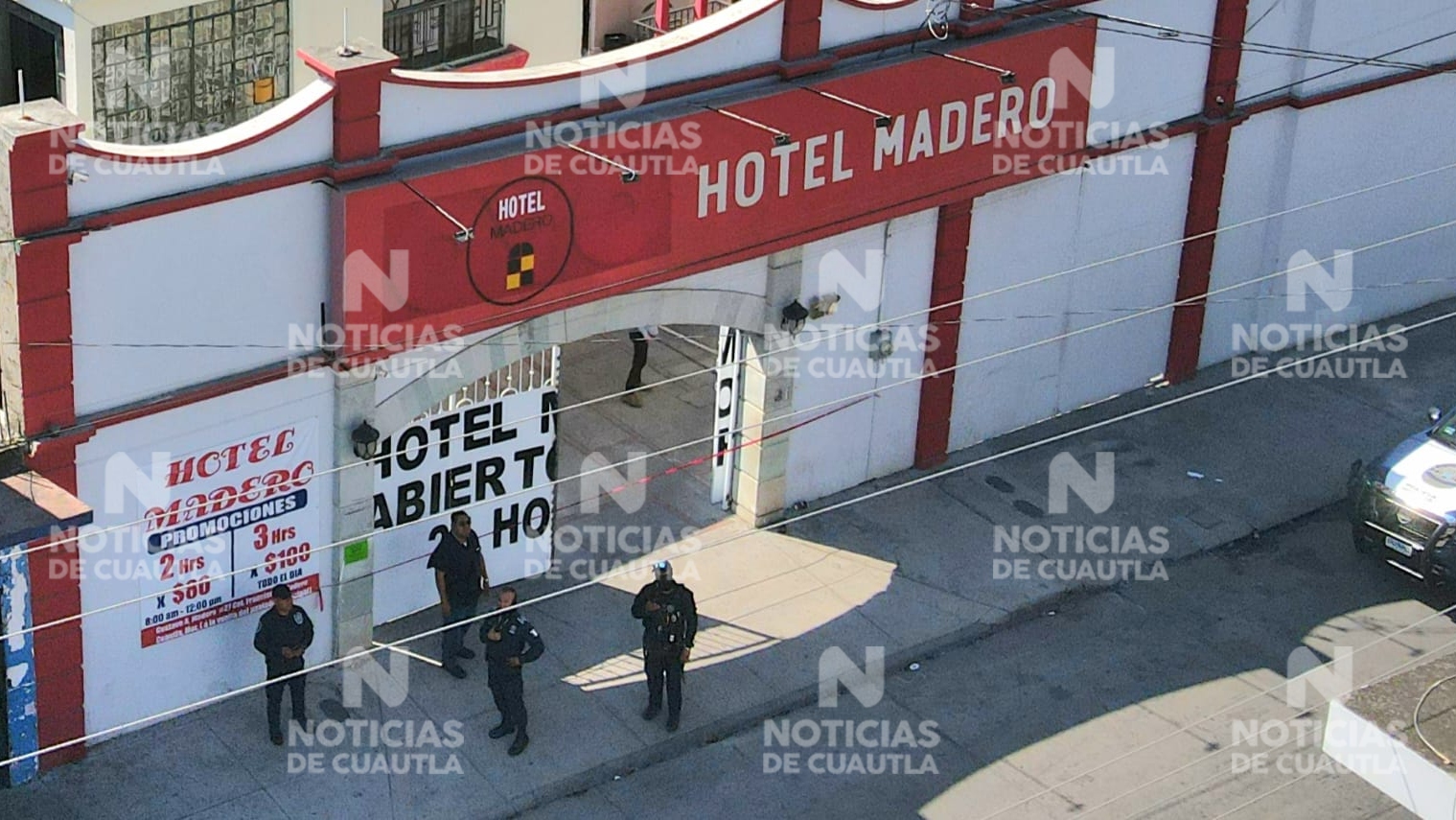 Asesinan a empleado del hotel «Madero» en Cuautla