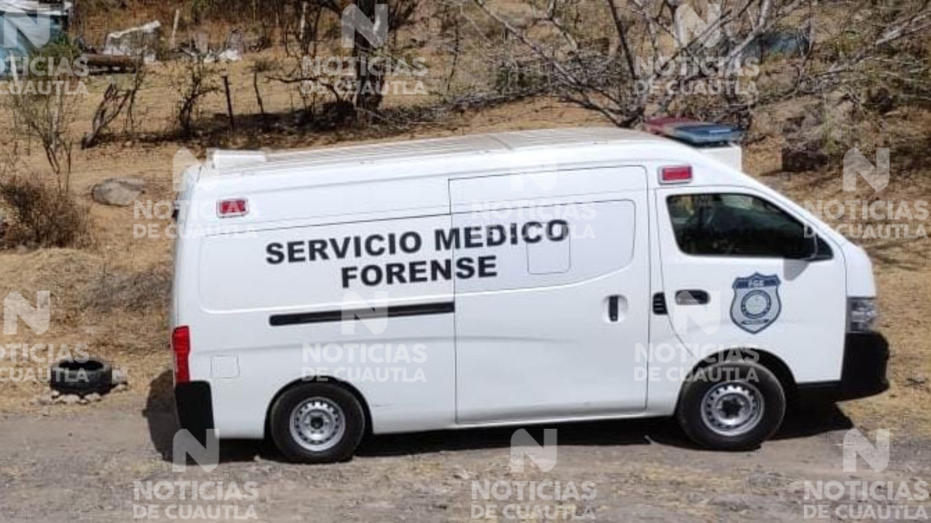 Encuentran el cuerpo de un hombre sin vida en mina de arena en Cuautla