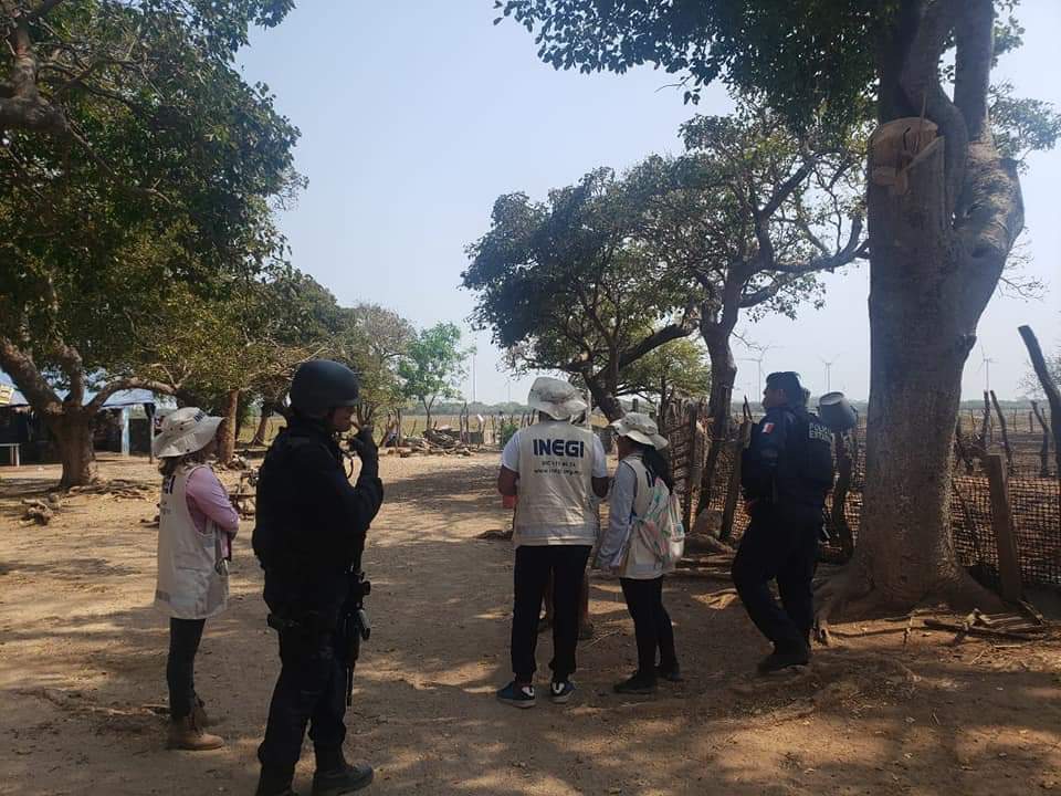 En Cuautla, los encuestadores del INEGI son acompañados por policías