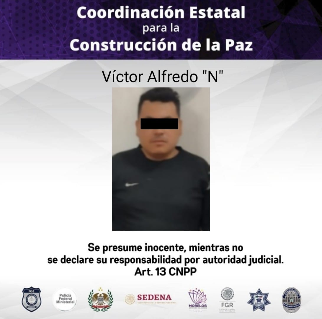 Detienen a hombre por violencia familiar en Ocuituco
