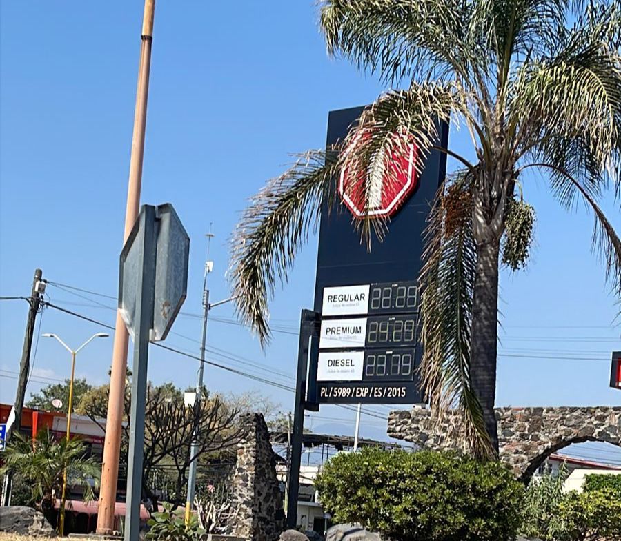 Sube precio de gasolina en CuautlaSupera los 22 pesos la gasolina regular o magna