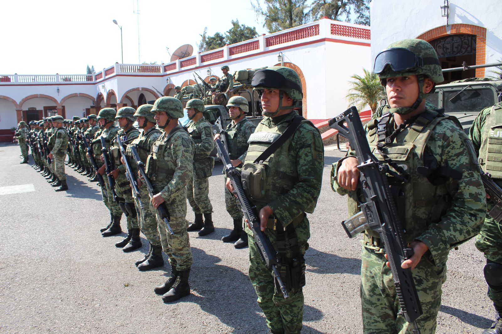 Llegan a Morelos 300 militares