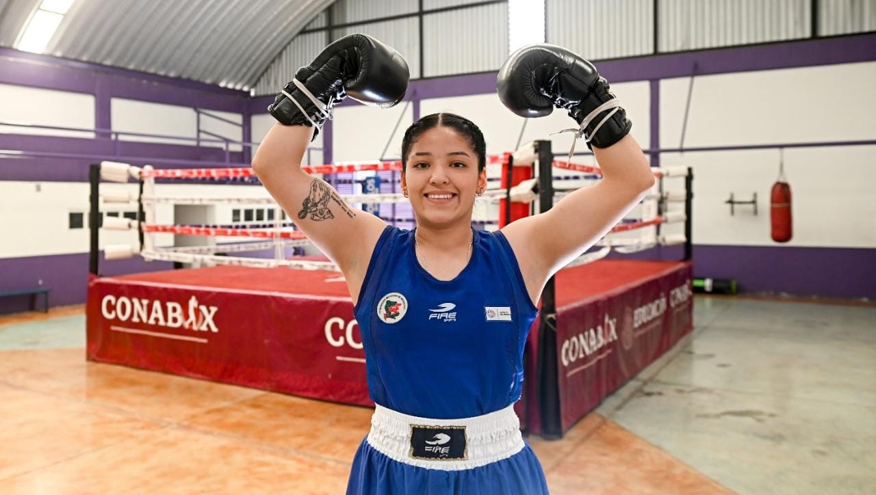 Campeona de box en juegos CONADE 2022 reconoce impulso de Cuauhtémoc Blanco