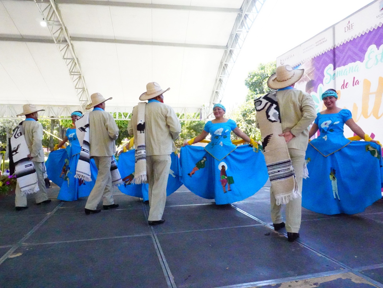 Inaugura SEDESO la semana estatal de la cultura indígena en Cuautla