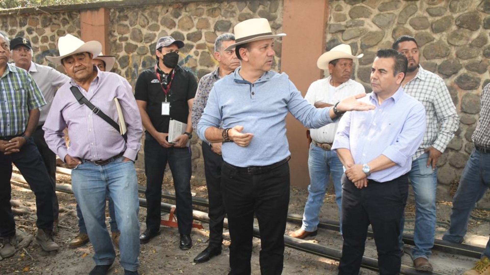 Se reúne alcalde Cuautla y autoridades de CONAGUA y CEAGUA con ejidatarios