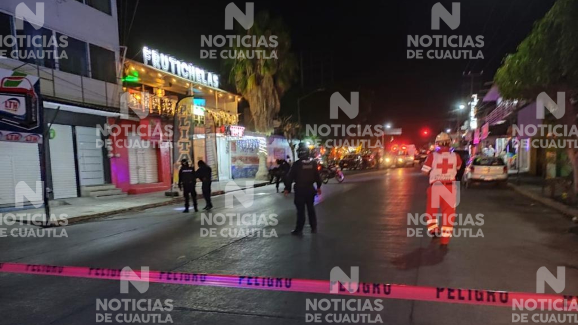 Dos hombres heridos deja ataque armado a bar Frutichelas