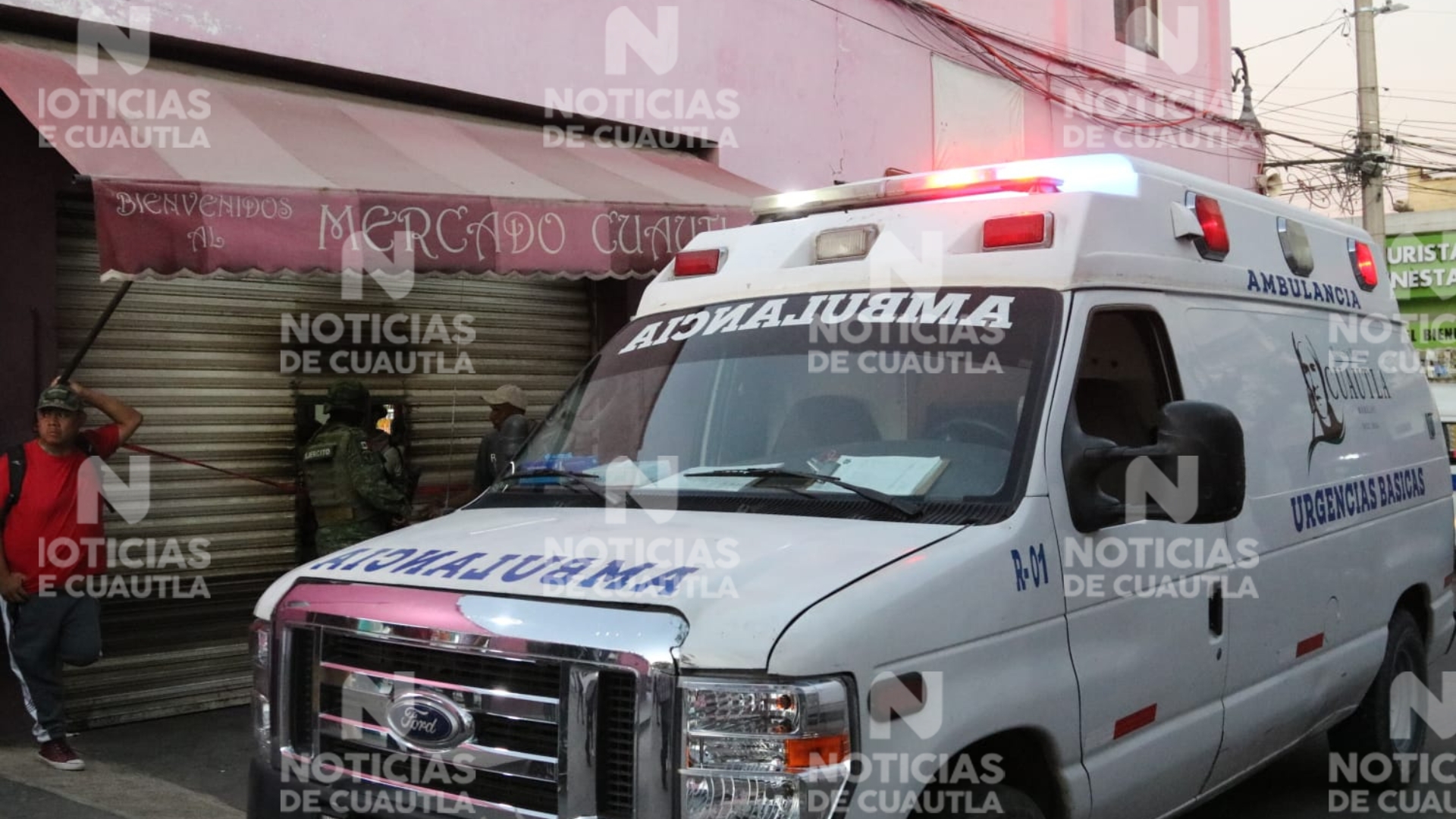 Dejan narco cartulina tras balacera en el Mercado Cuautla
