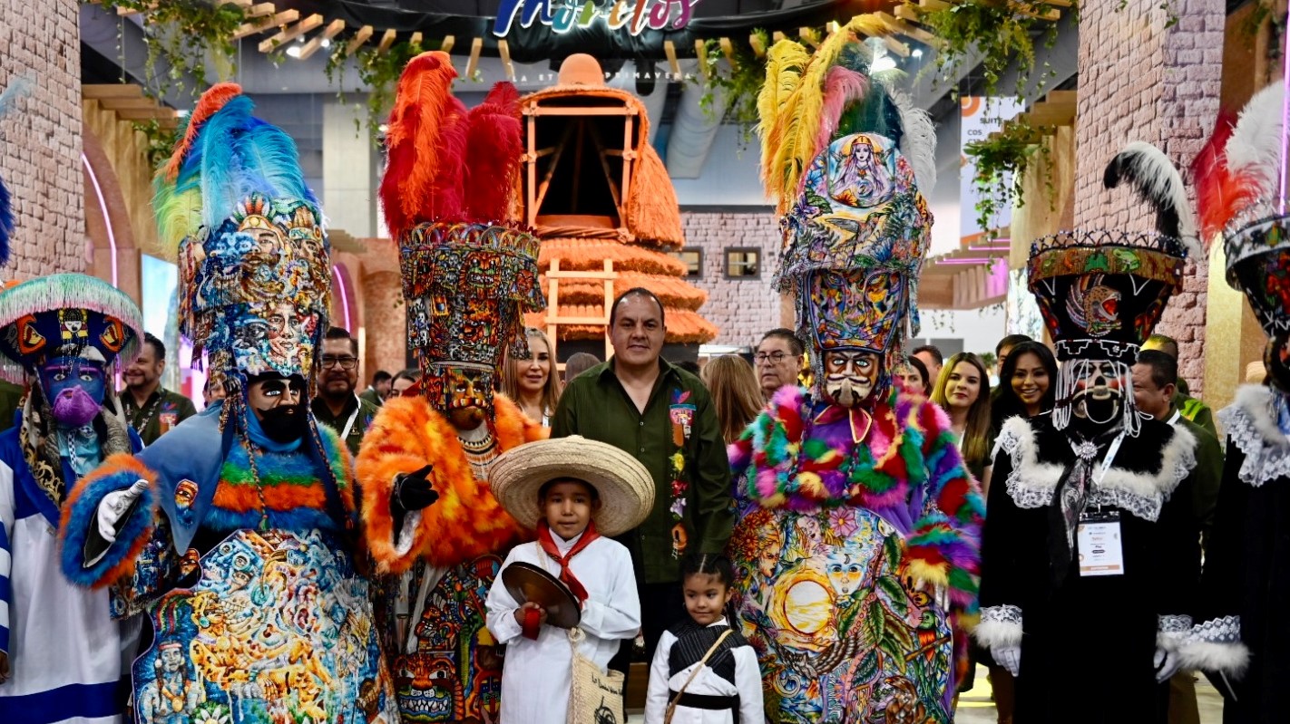 Expone Morelos sus riquezas en el Tianguis Turístico 2023