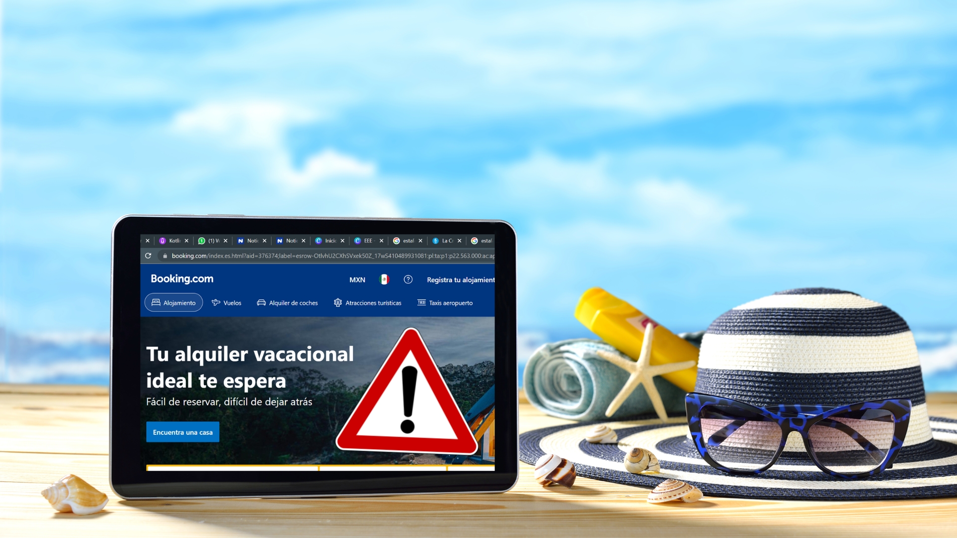 Alertan sobre fraudes en paquetes de viajes