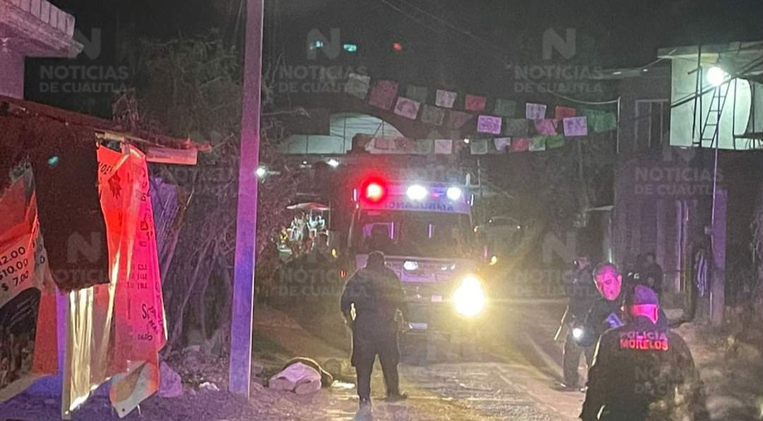 Matan a hombre en Axochiapan