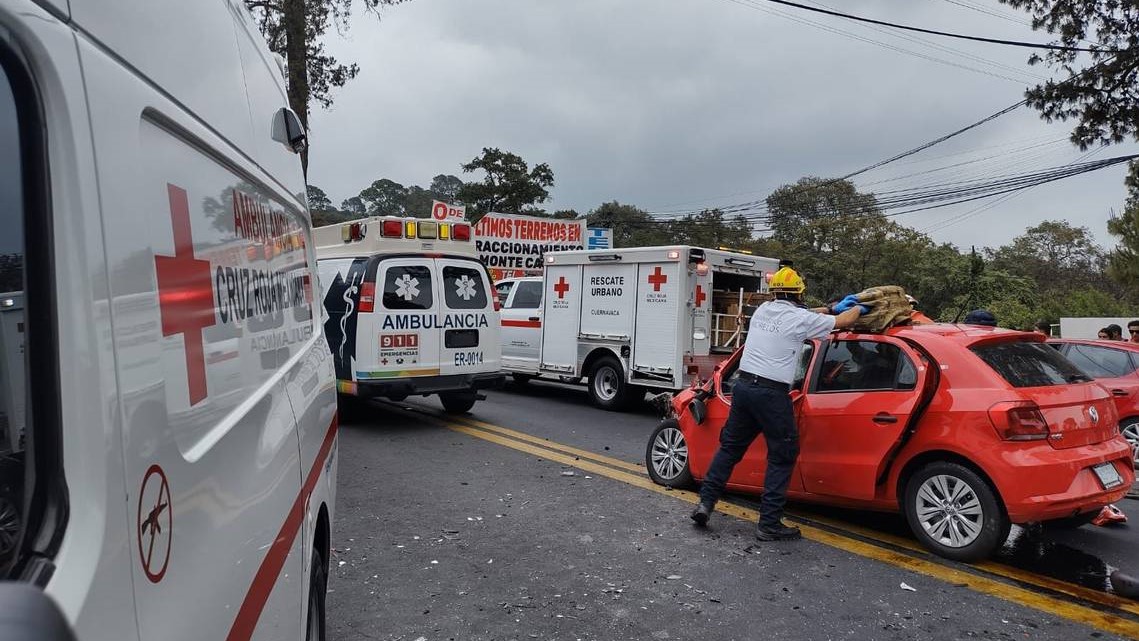 Incrementaron accidentes durante el fin de semana largo: Cruz Roja