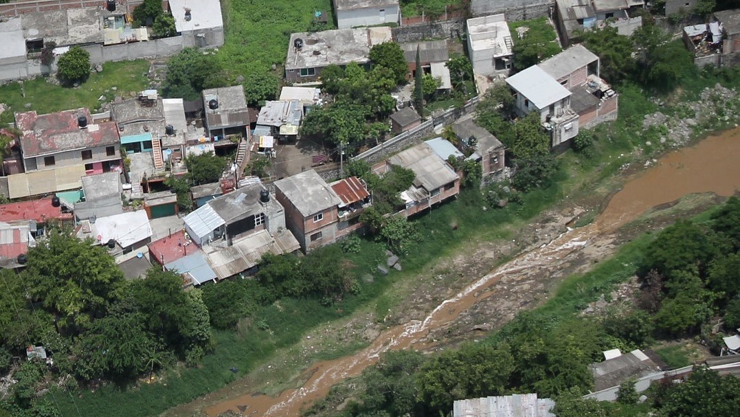 Realizan censo de familias en zona de riesgo para lluvias en Cuautla