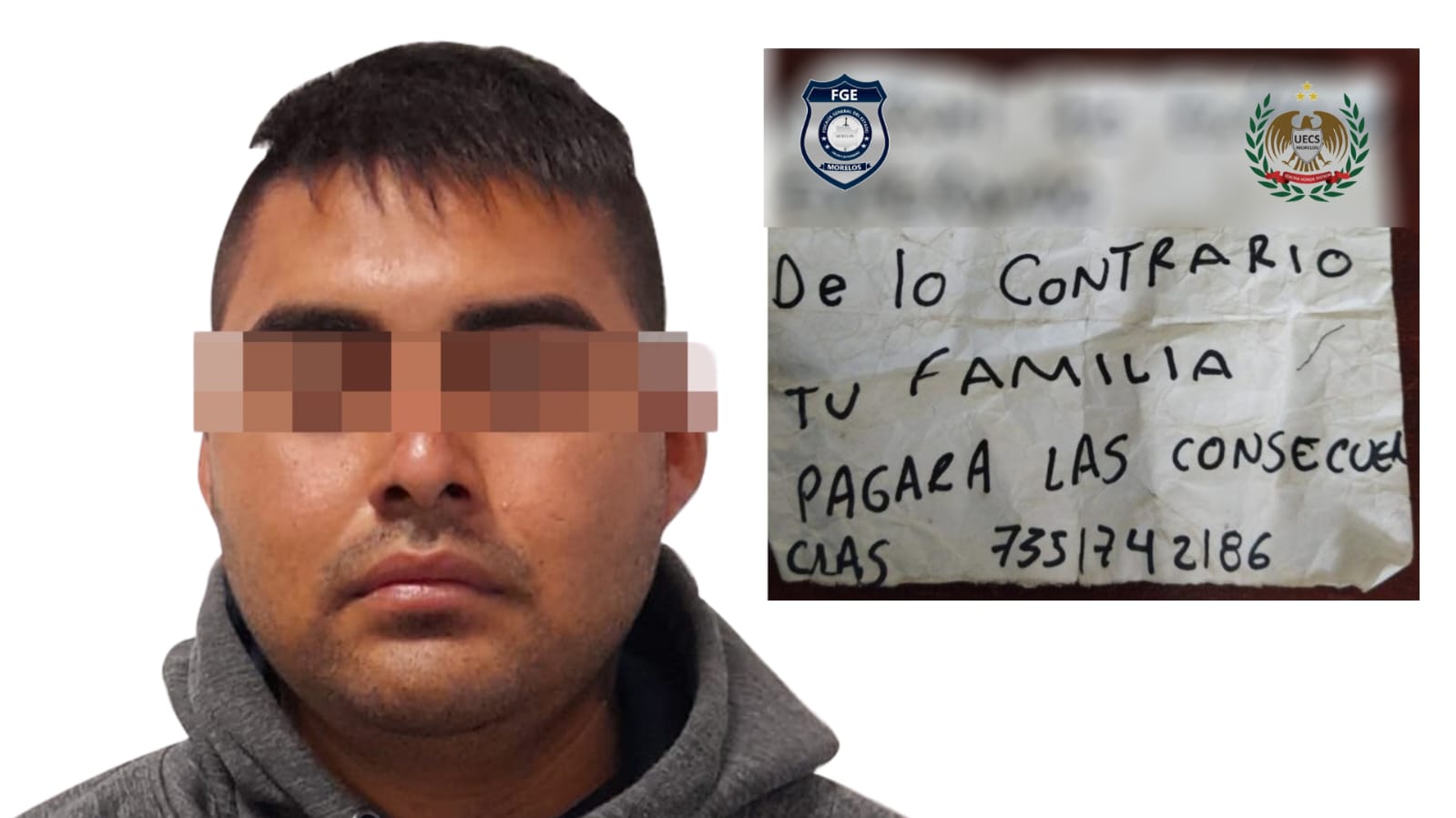 Detiene FIDAI al “Cono”, extorsionador de la colonia Peña Flores de Cuautla