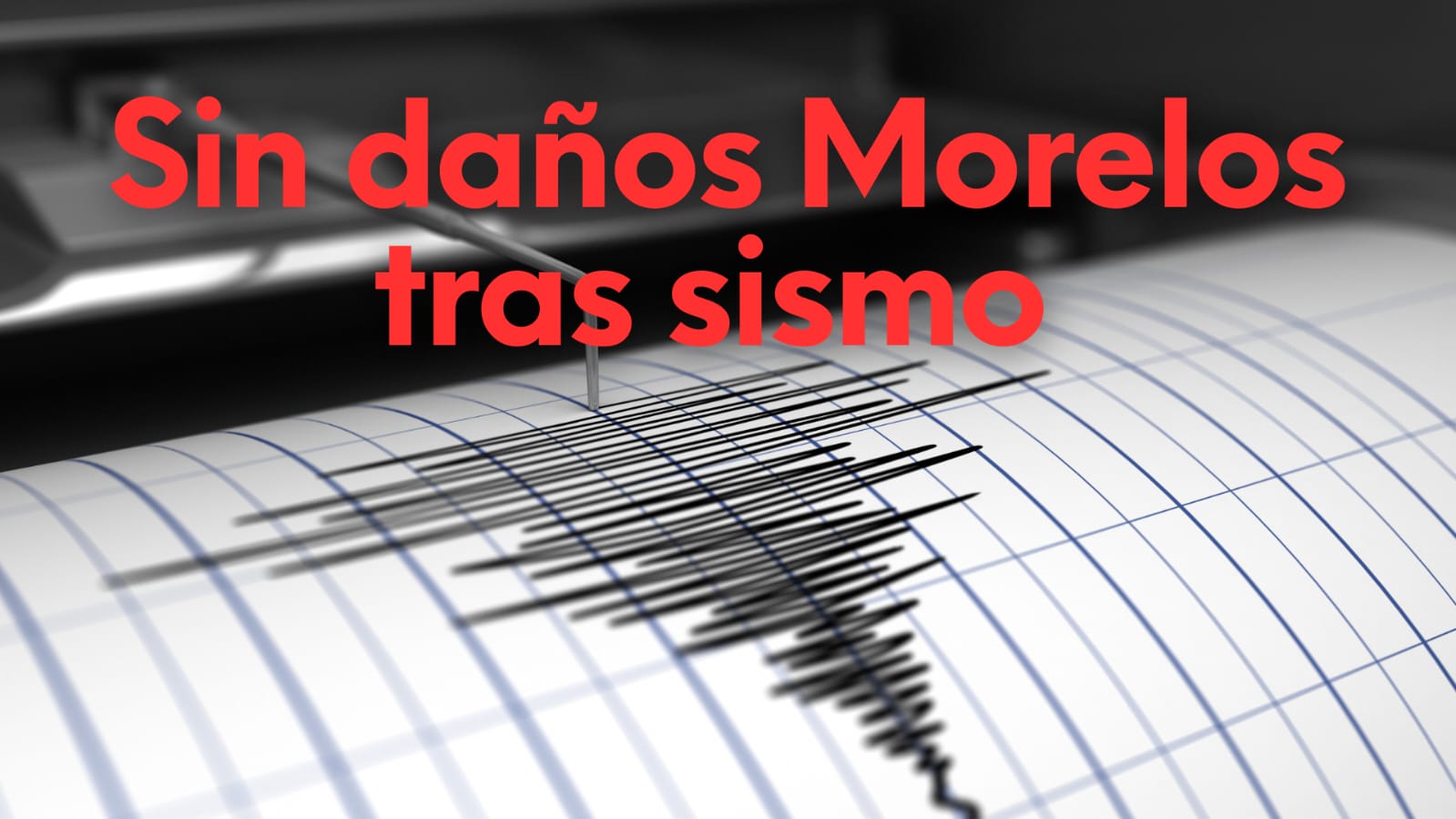 Saldo blanco en Morelos por sismo