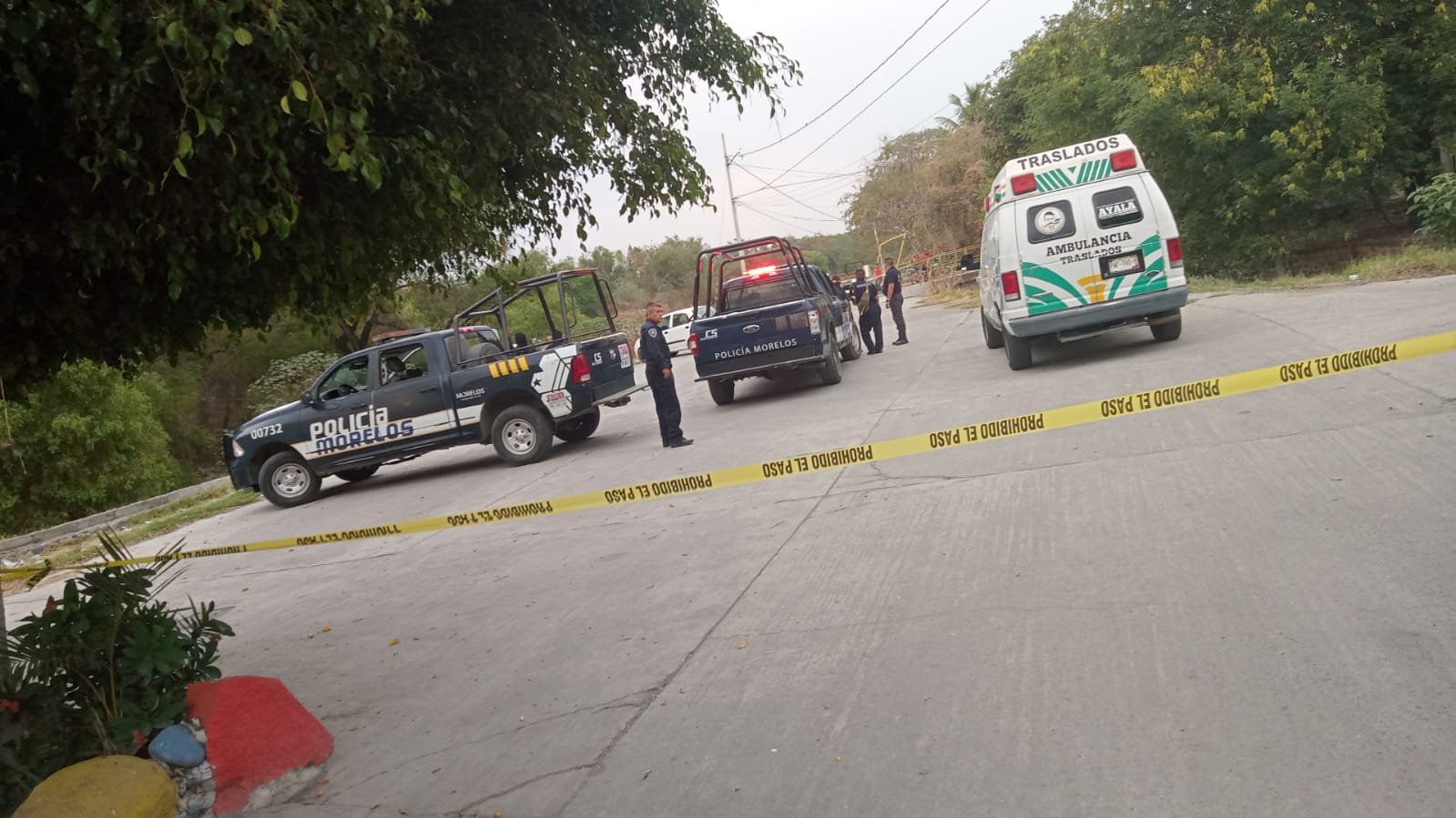 Asesinan a balazos a un hombre en la cancha de Coahuixtla