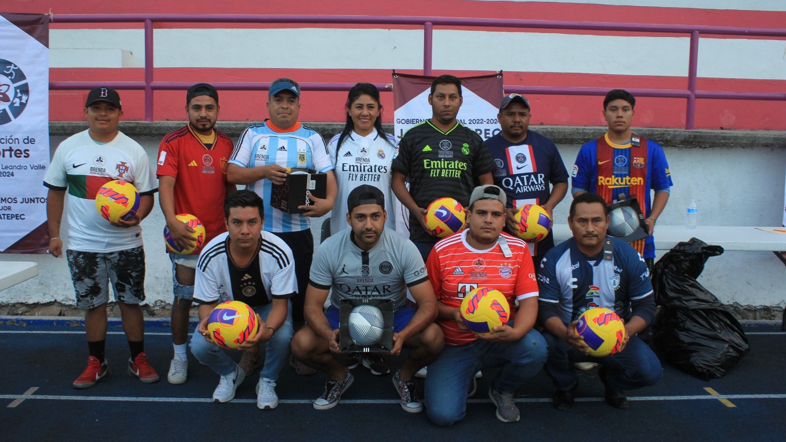 Fomenta Brenda Guerra el deporte en Jonacatepec
