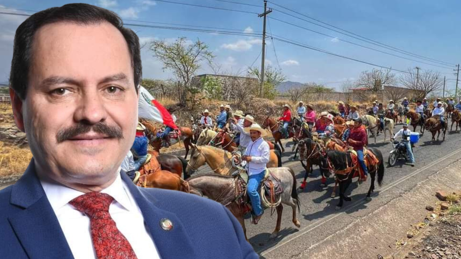 Sufre aparatoso accidente en su caballo Senador Ángel García Yáñez
