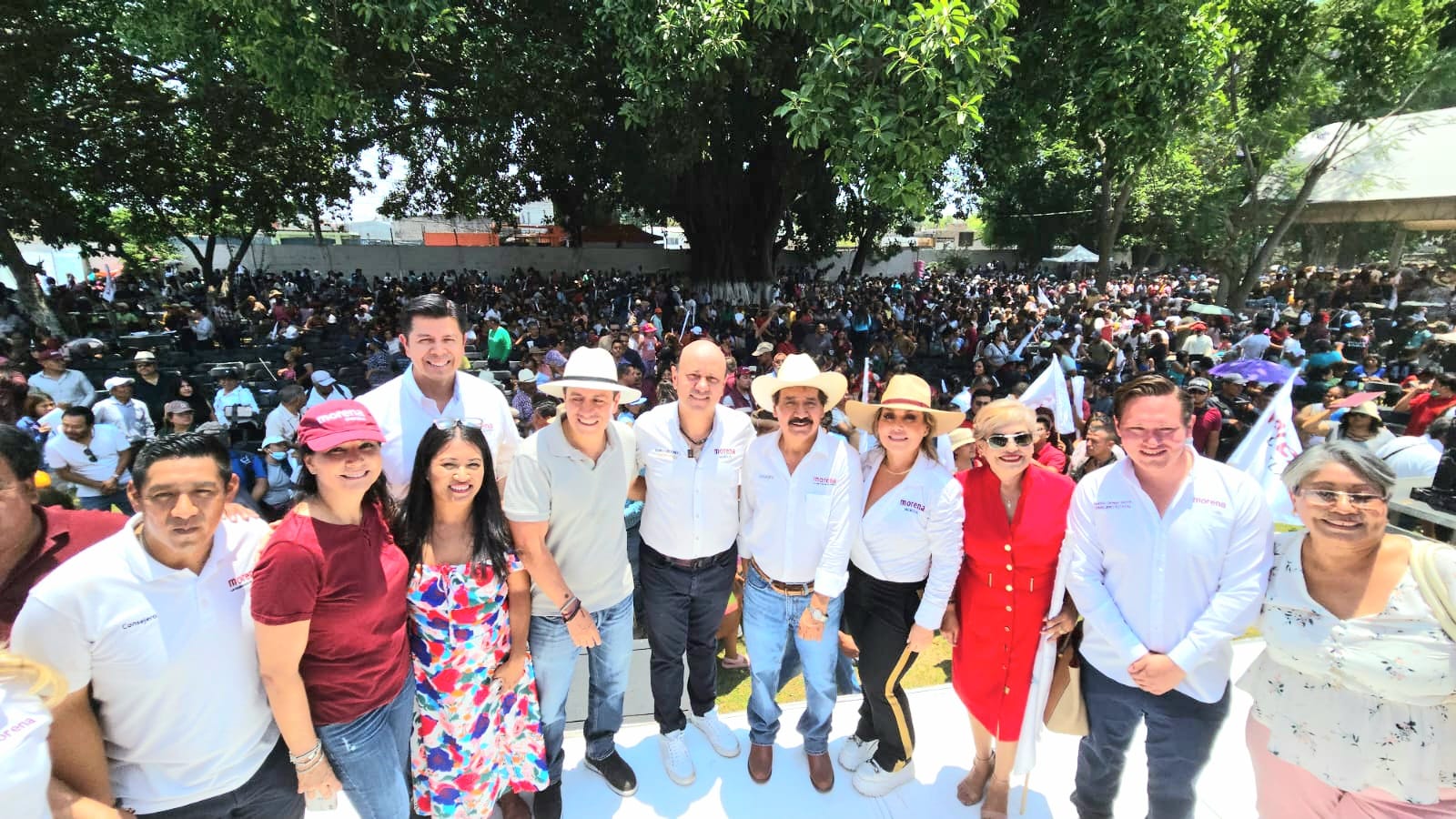 Ante más de 6000 personas toman protesta 500 comités de Morena en Cuautla