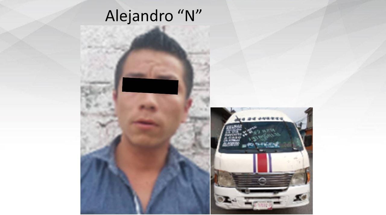 Detienen a chófer de combi en Cuautla por acosar sexualmente a mujer