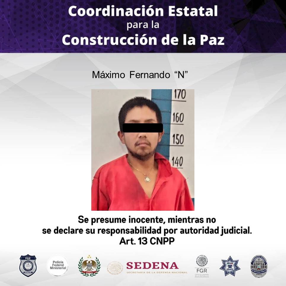 Detienen a sujeto por abusar de menor de edad en motel de Cuautla