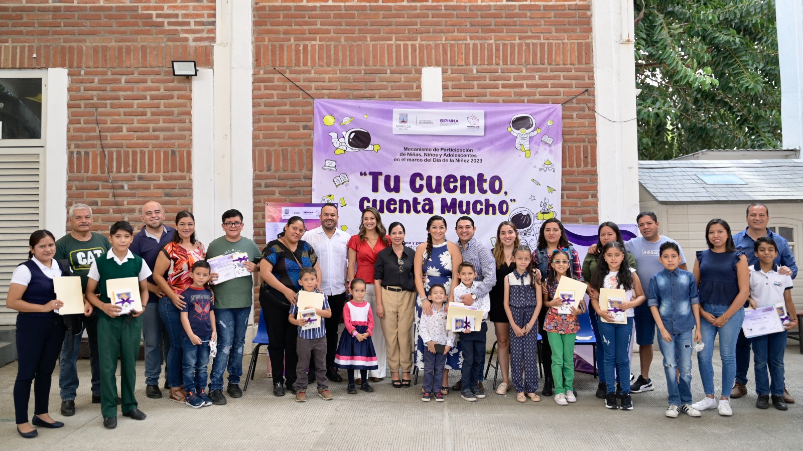 SIPINNA Morelos reconoce a niñas y niños que participaron “Tu cuento cuenta mucho”
